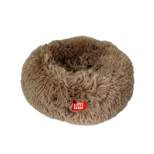Load image into Gallery viewer, Kitty Kasa Plush Donut Cat Bed