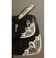 Load image into Gallery viewer, Dale Chavez Cupertino Show Saddle (Dark Oil)