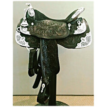 Load image into Gallery viewer, Dale Chavez Cupertino Show Saddle (Dark Oil)