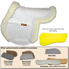 Load image into Gallery viewer, Sheepskin Show Hunter Pad with Partial Trim & Perfect Balance Technology