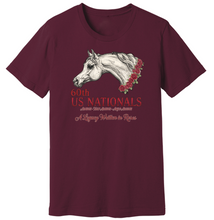 Load image into Gallery viewer, A Legacy Written in Roses Tshirt Arabian Half Arabian Anglo Arabian US Nationals
