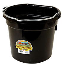 Load image into Gallery viewer, Flat Back Plastic Bucket -20 Quart
