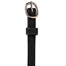 Load image into Gallery viewer, Pinnacle Black Leather English Spur Straps
