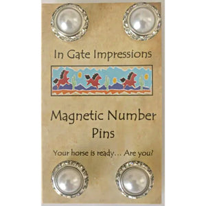 Magnetic Swarovski Crystal Number Holders